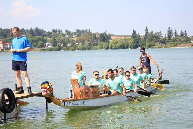 Jedenáctý ročník závodů dračích lodí Plumlovský drak, se uskutečnil v sobotu 31.8. 2019.