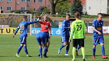 Sport fotbal FNL Varnsdorf - Prostějov