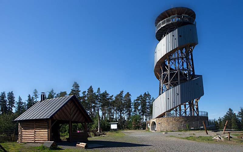 Rozhledna na Velkém Kosíři