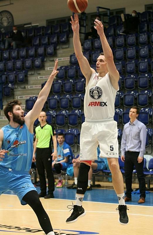 Sport basketbal NBL - Děčín vs. Olomoucko 85:66