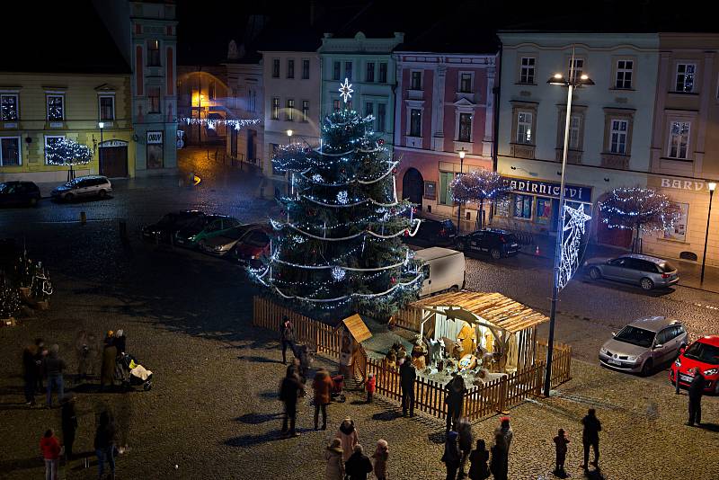 Vánoční strom 2020 v Uničově