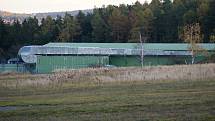 Armádní střelnice v Hamrech na Prostějovsku - hala pro střelby