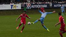 Prostějov (v modro-bílém) remizoval s Brnem 0:0.