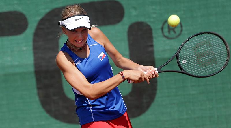 World Junior Tennis Final 2017 v Prostějově: ČR - Kanada