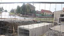 Oprava mostu na hlavním tahu v Brodku u Prostějova