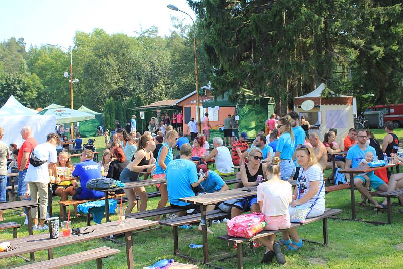 Jedenáctý ročník závodů dračích lodí Plumlovský drak, se uskutečnil v sobotu 31.8. 2019.