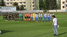 Fotografie ze zápasu 29. kola FNL mezi celky 1. SK Prostějov a FK Varnsdorf