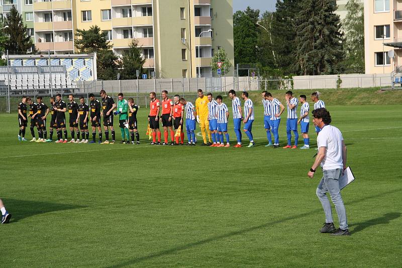 Fotografie ze zápasu 29. kola FNL mezi celky 1. SK Prostějov a FK Varnsdorf