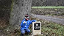 Základní kámen ke stavbě cyklostezky na plumlovské přehradě. 30.11.2020