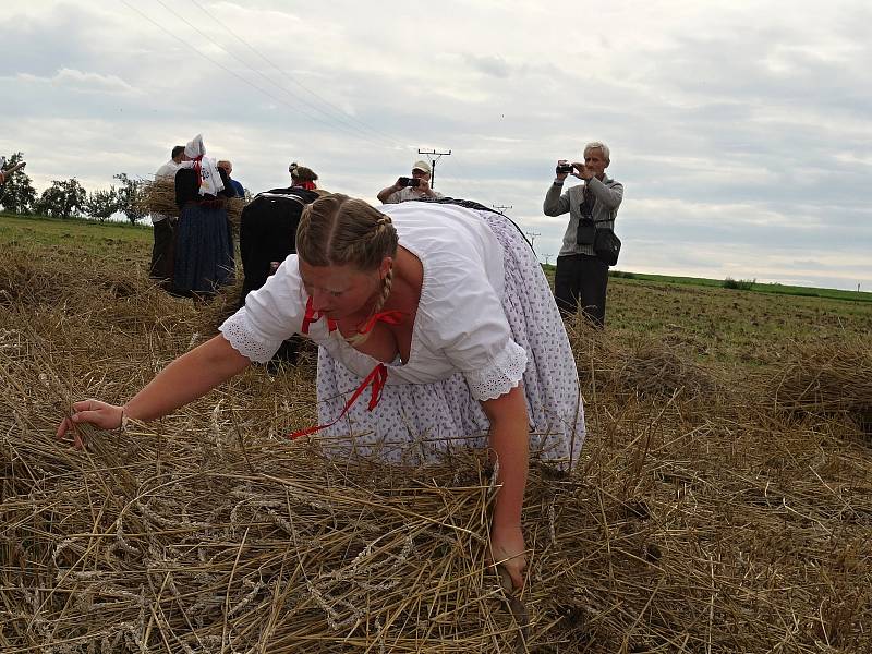 Sobotní dožatá v Pivíně pod taktovkou divadelního souboru Větřák. 17.8. 2019