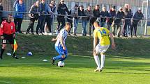 Fotbalisté 1. SK Prostějov porazili doma Vysočinu Jihlava 2:1 (1:1). Jan Koudelka