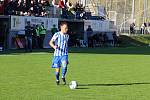 Fotbalisté 1. SK Prostějov porazili doma Vysočinu Jihlava 2:1 (1:1). Jan Koudelka