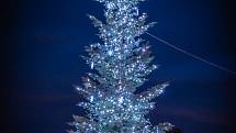 Vánoční strom 2020 v Moravském Berouně