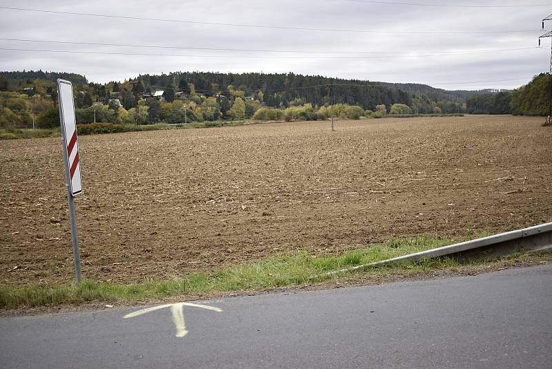 Stavba zamýšlené cyklostezky Romže se stále odkládá. Trasa by měla vést i v okolí Ptenského Dvorku. 18.10. 2021