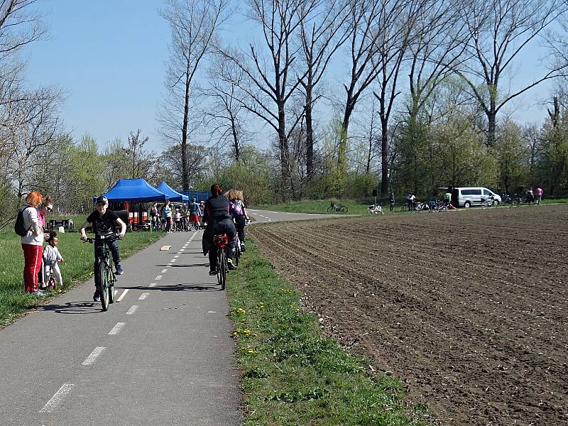 Velký pátek byl v Němčicích tradičně zasvěcen cyklosoutěžím. 19.4. 2019