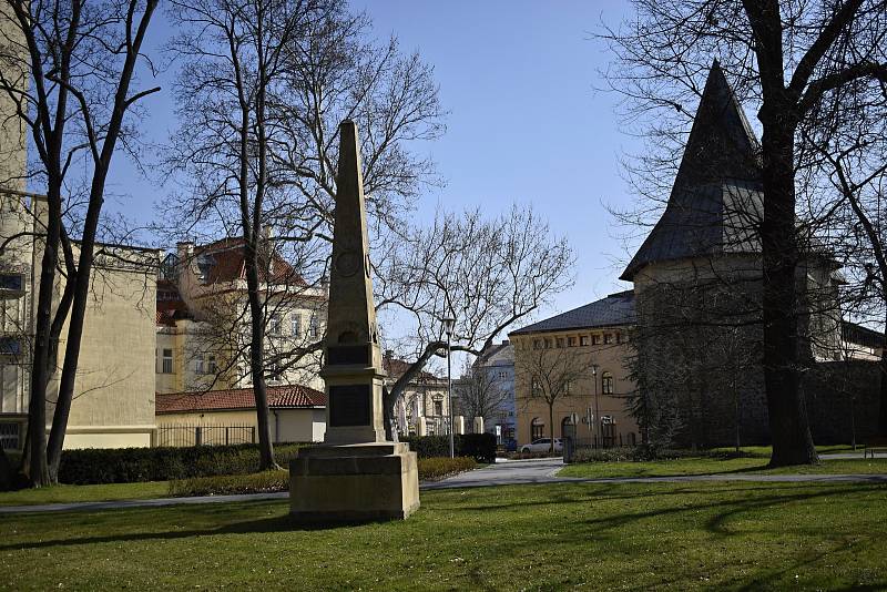 Nouzový stav a zákaz vycházení vylidnily centrum Prostějova. 27.3. 2020