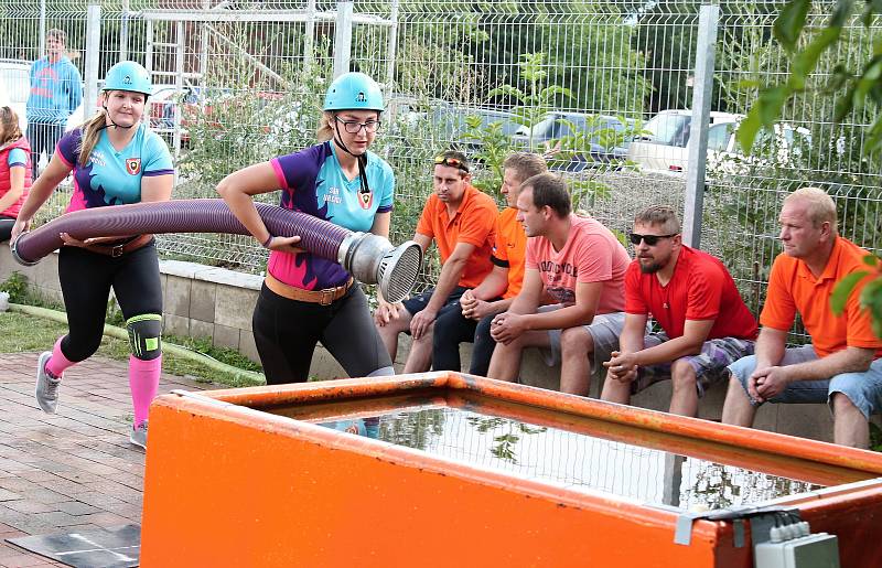 V sobotu se v Bílovicích uskutečnil čtvrtý závod letošní Velké ceny Prostějovska v požárním útoku. 13.7. 2019