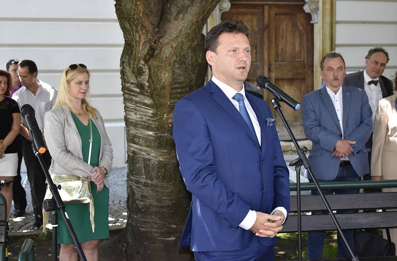 V Prostějově bylo uloženo dalších 13 Kamenů zmizelých. 25.6. 2020