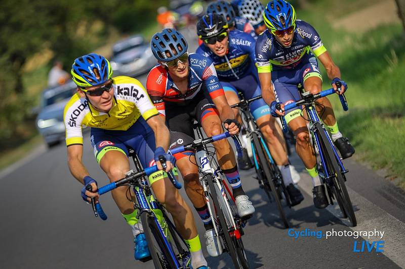 Cyklista TUFO-PARDUS Prostějov Karel Tyrpekl se blýskl v závodu Českého poháru.