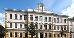 Budova Střední odborné školy podnikání a obchodu v Prostějově