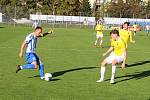 Fotbalisté 1. SK Prostějov porazili doma Vysočinu Jihlava 2:1 (1:1). Jan Koudelka