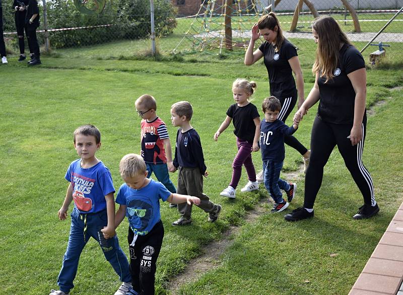 Bohuslavické sportovní dopoledne pro mateřské školy bavilo více než stovku dětí. 27.9. 2021