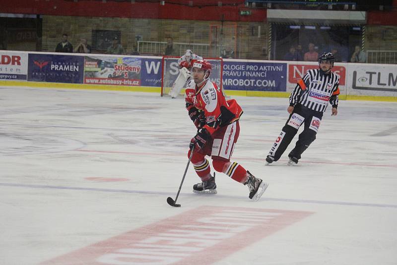 2. kolo WSM Ligy, LHK Jestřábi Prostějov - HC Stadion Litoměřice 1:4 (1:0, 0:1, 0:3)