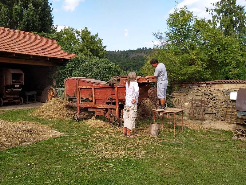 Žně na Hané - Složénsky dožinke, srpen 2021.