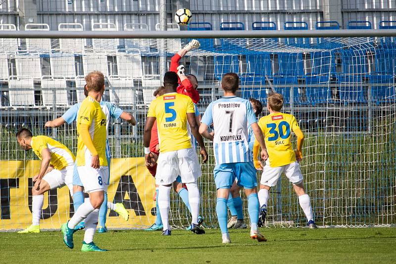 Fotbalisté Prostějova remizovali v domácím utkání F:NL s Jihlavou 1:1.