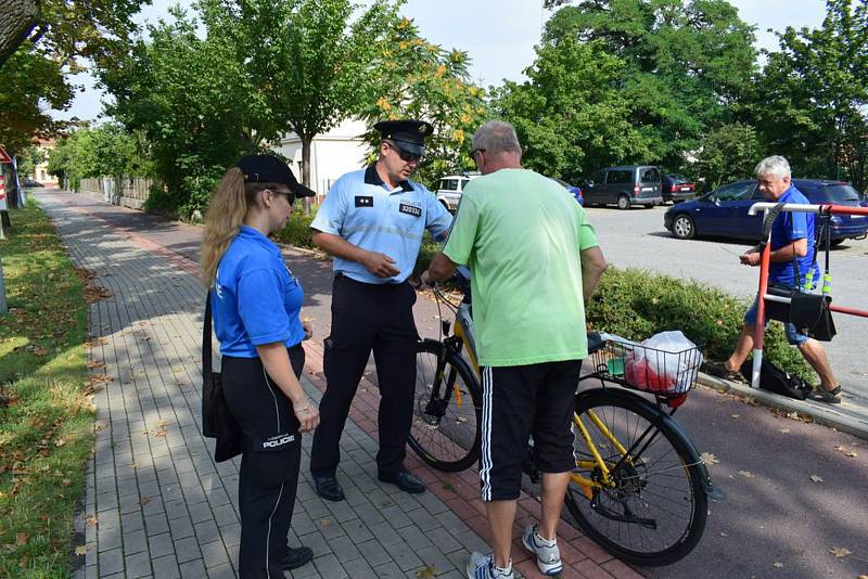 Kontrola dopadla docela dobře, cyklistům chyběly jen reflexní prvky.