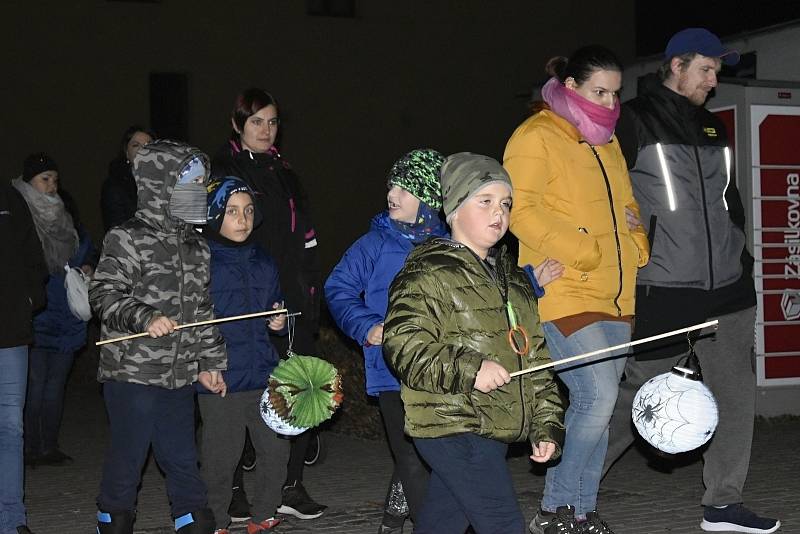 Světýlkový průvod v Kralicích na Hané, 12.11. 2021