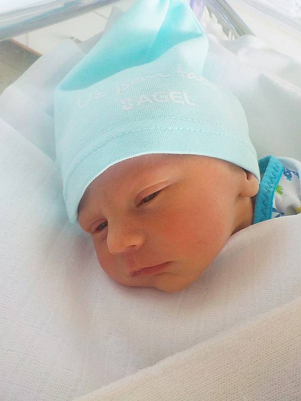 Vojtěch Peterka, Smržice, narozen 26. března 2021 v Prostějově, míra 45 cm, váha 2150 g