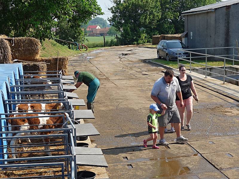 V pátek a sobotu byl na farmě Agrispolu den otevřených dveří