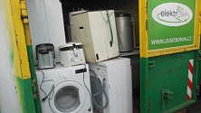 Sběrem elektroodpadu zlepšují Prostějované životní prostředí. Foto: Magistrát města Prostějova