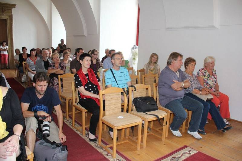 Dražba obrazů Kristiana Kodeta na plumlovském zámku