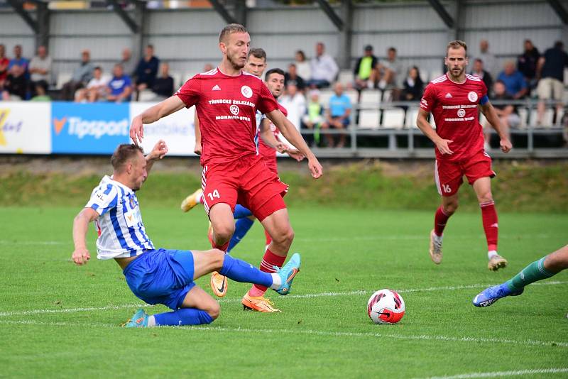 2. kolo FNL mezi celky 1. SK Prostějov a FK Fotbal Třinec