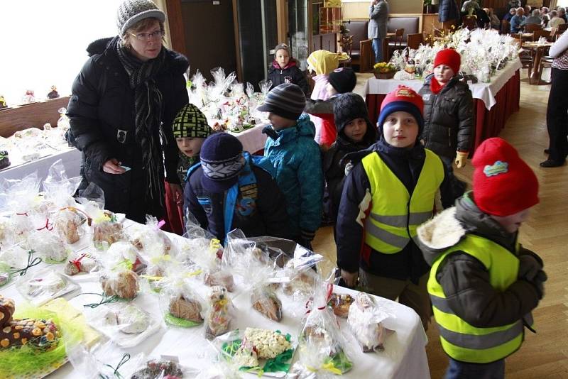 Přehlídka velikonočních beránků v Národním domě v Prostějově