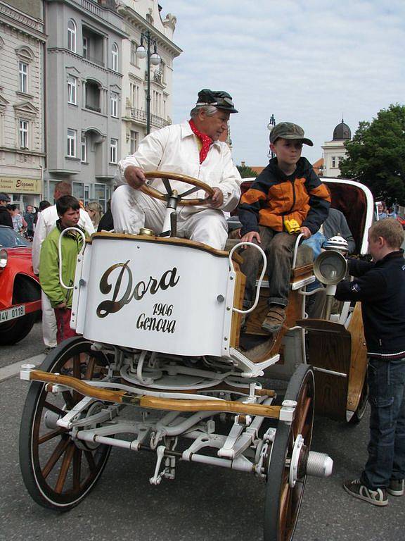 14. ročník srazu bývalých motocyklových a automobilových závodníků v Prostějově