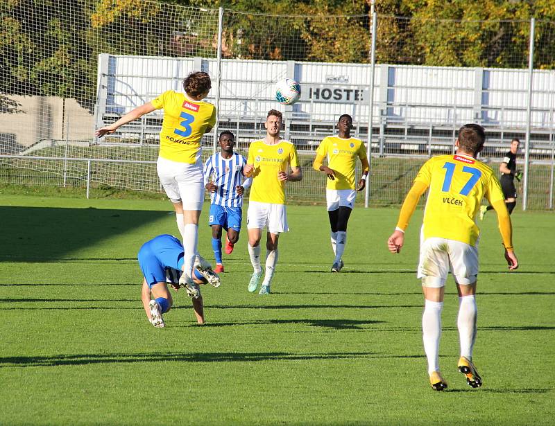 Fotbalisté 1. SK Prostějov porazili doma Vysočinu Jihlava 2:1 (1:1).