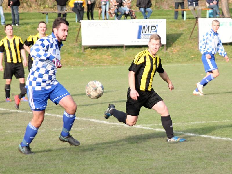 Mistrovské utkání I.A třídy, skupiny B mezi Sokolem Plumlov a SK Lipová - 0:1