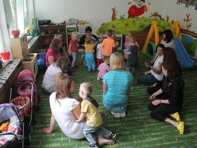 Program pro rodiče s dětmi v Mateřském centru Cipísek v Prostějově