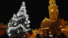 Slavnostní rozsvěcení vánočního stromu v Prostějově, 29. listopadu 2019