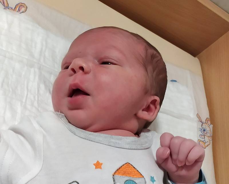 Matyáš Nižník, Přerov, narozen 30. listopadu 2019 v Přerově, míra 52 cm, váha 4202 g