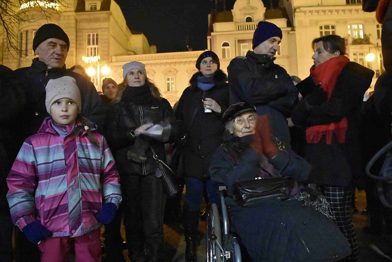 Česko zpívá koledy v Prostějově 2019