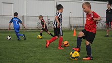 Děti na fotbalovém tréninku 1. SK Prostějov