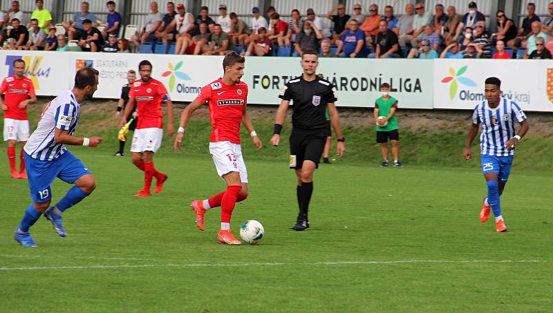 Prostějov ve druhé lize překvapivě porazil Brno 2:0. Jiří Texl