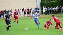 2. kolo FNL mezi celky 1. SK Prostějov a FK Fotbal Třinec