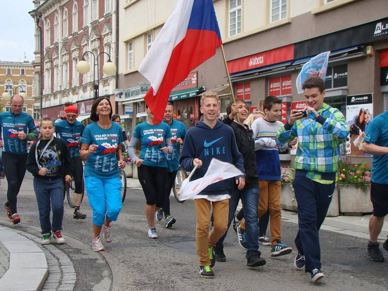 Cykloběh proti drogám v Prostějově