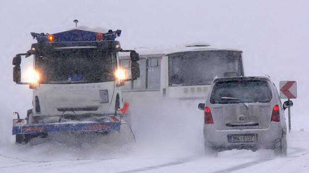 Situace na Severní obslužné