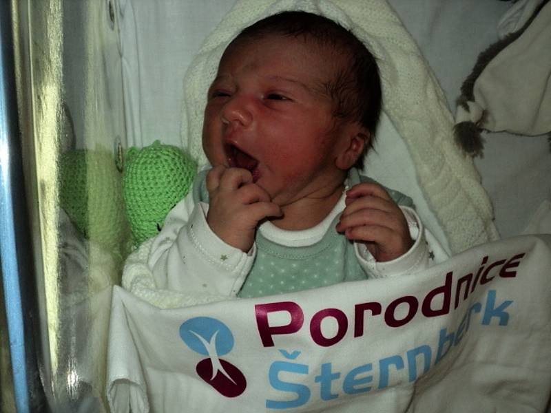 David Slavíček, Pňovice, narozen 13. července 2021, míra 50 cm, váha 3600 g